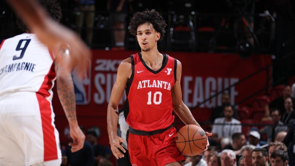  Trae Young Not Setting High Expectations for No. 1 Pick Zaccharie Risacher in Debut Season