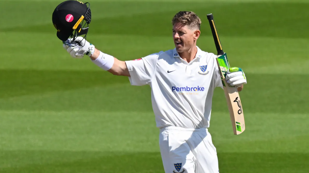 Daniel Hughes shines for Sussex, propelling leaders back on promotion path