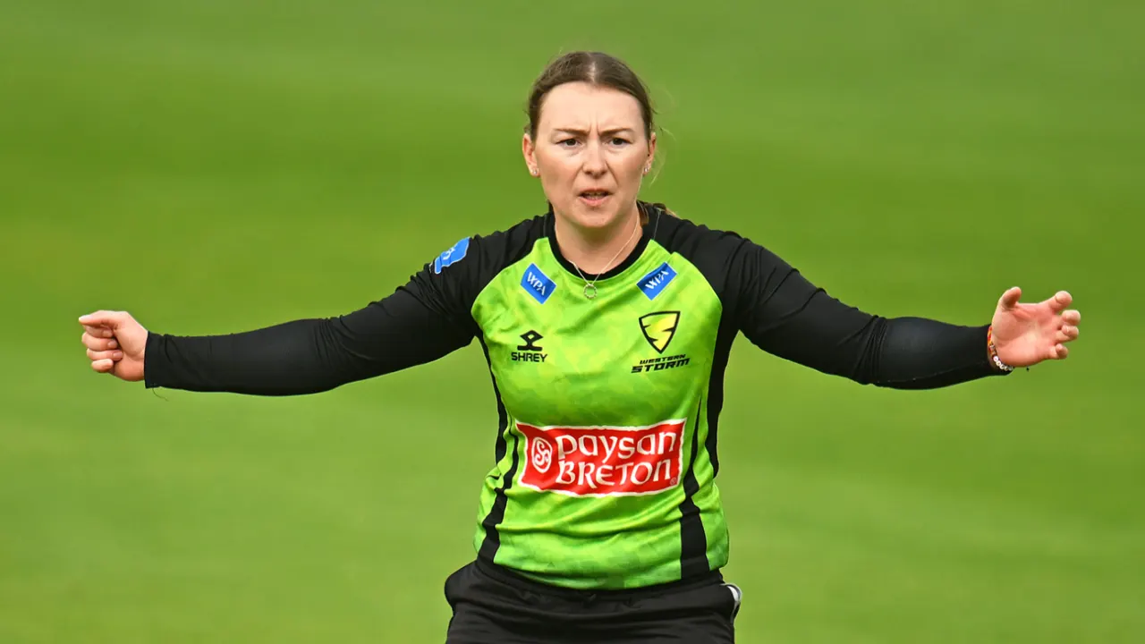 Chloe Skelton's incredible five-wicket haul leads Western Storm to triumph