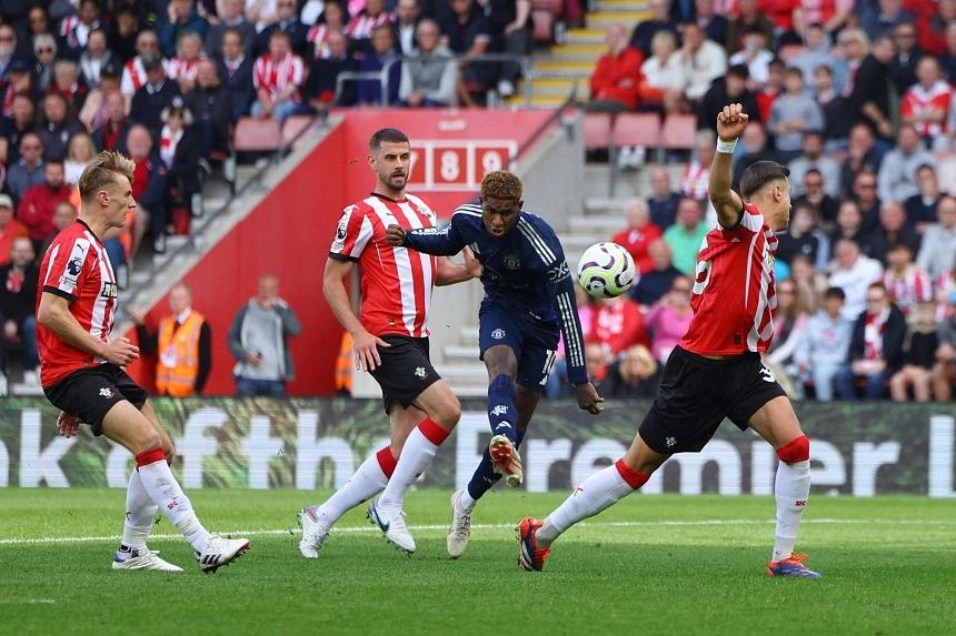 Marcus Rashford breaks goal drought as Man United secures 3-0 Premier League victory against Southampton