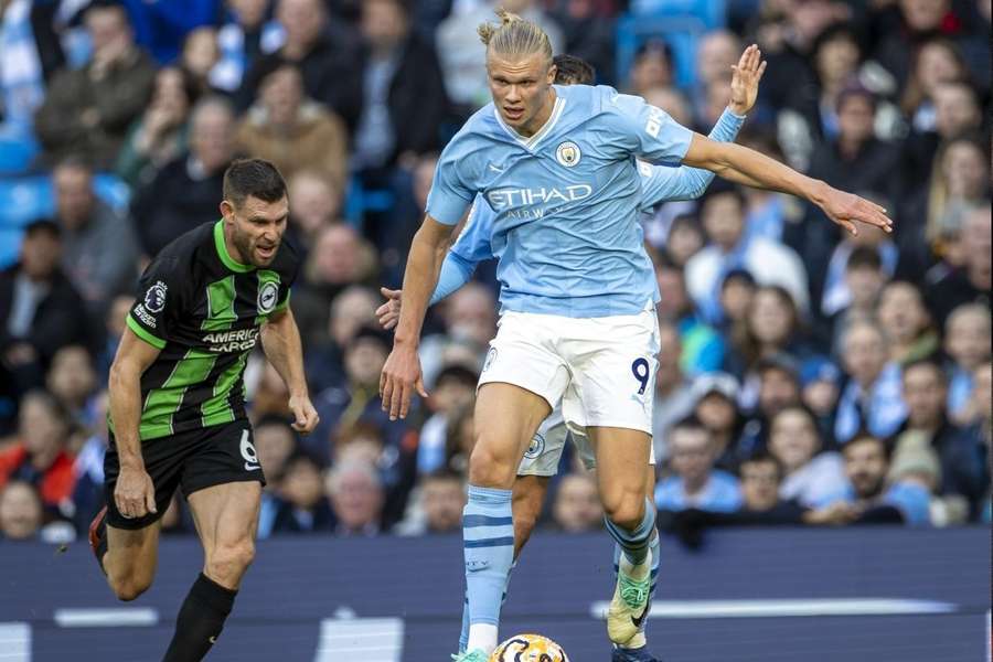 Grealish praises Man City's Haaland as an 'absolute machine' after scoring 2 goals