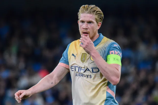 Latest update on Kevin de Bruyne's injury as Manchester City prepare for clash against Arsenal