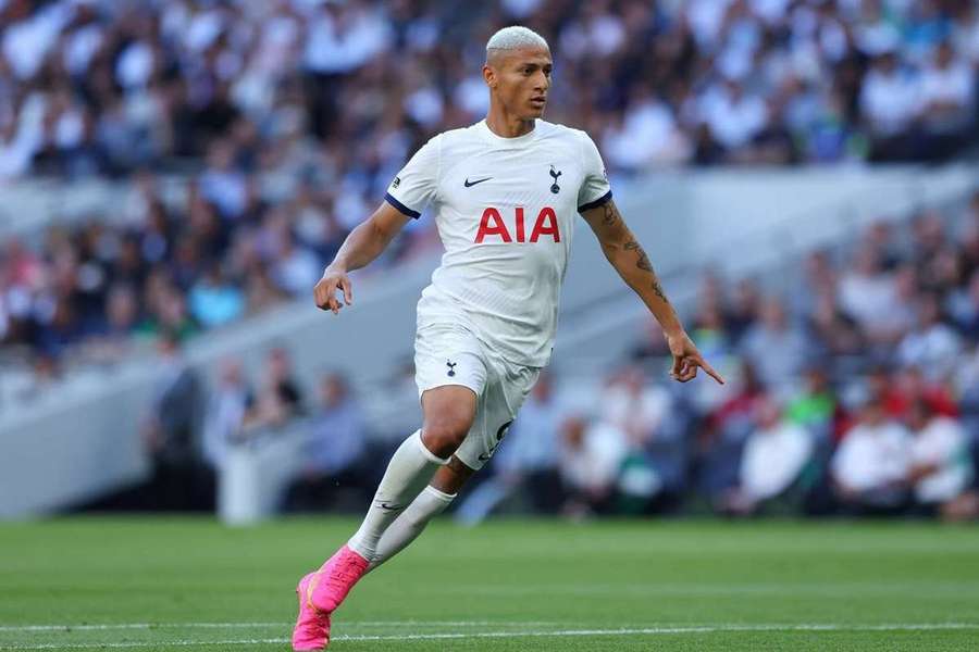 Richarlison Suits Up for Training at Tottenham Hotspur