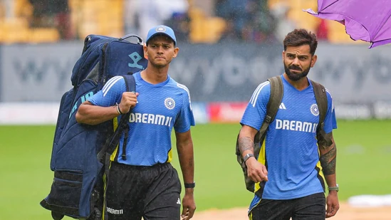 Unpredictable weather in Bengaluru poses challenge for India as New Zealand's curse strikes in 11-year-old first: More rain expected, focus on pitch and playing XI