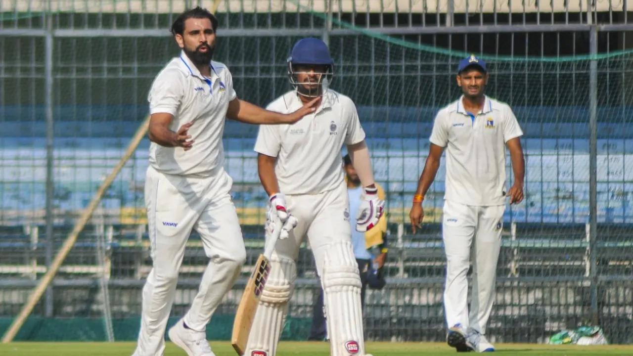 Shami's dominant performance leads Bengal to victory against Hyderabad; Rinku's standout display boosts UP's chances