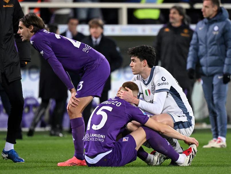 Fiorentina's Clash With Inter Milan Suspended After Edoardo Bove Collapse