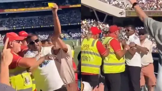 India fan ejected from Adelaide Oval during IND vs AUS pink-ball Test for waving ‘sandpaper’