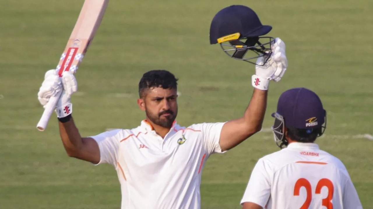 Nair and Dubey propel Vidarbha to semi-finals clash against Mumbai