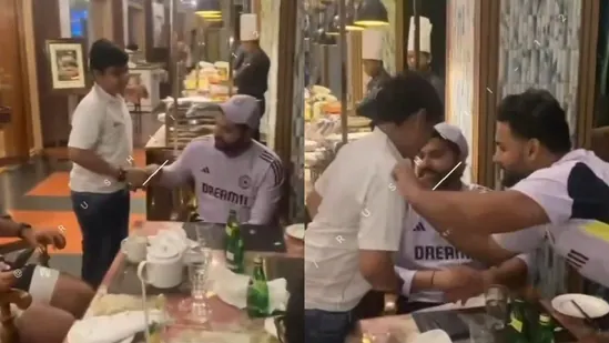 Rohit Sharma fulfills a young fan's wish, Rishabh Pant's special gesture leaves a lasting impression at dinner table meeting