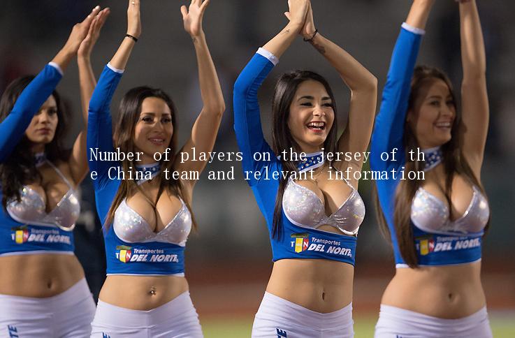 Number of players on the jersey of the China team and relevant information