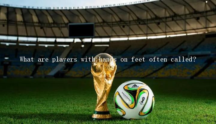 What are players with hands on feet often called?